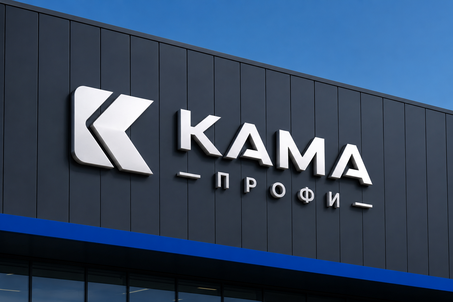 Логотип на фасадной вывеске